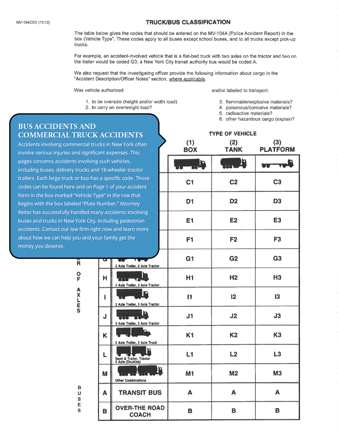 How to Read Accident Report NYC Auto Attorney Jonathan Reiter
